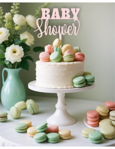 Topper para tartas Baby Shower