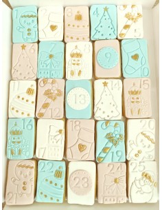 Cortadores Calendario de Adviento para galletas 2