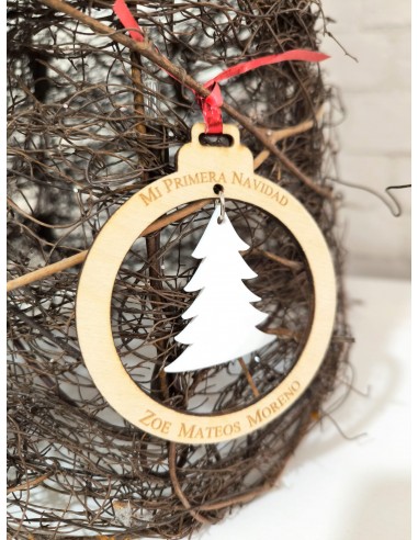 Bola Navidad personalizada Abeto