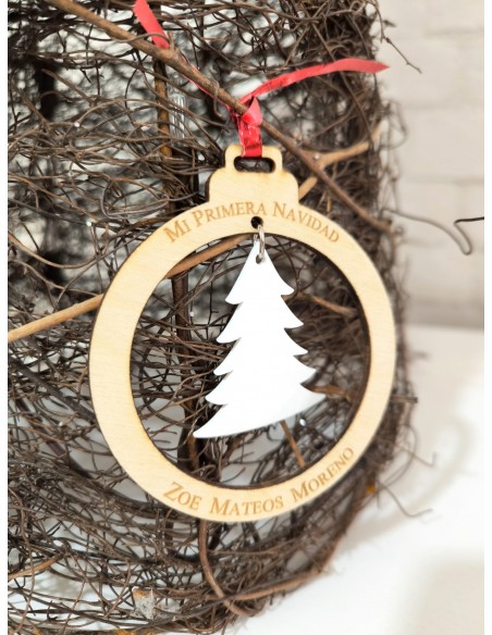 Bola Navidad personalizada Abeto