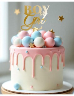 Topper cake Boy or Girl