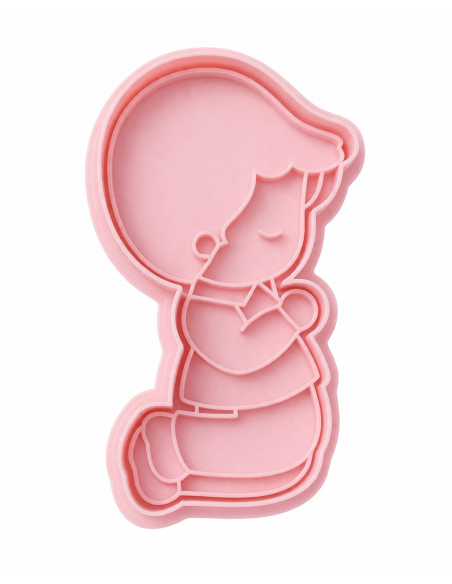 Cortador marcador Niño de Comunión Rezando