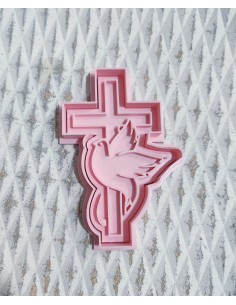 Cortador marcador Cruz Paloma para Galletas