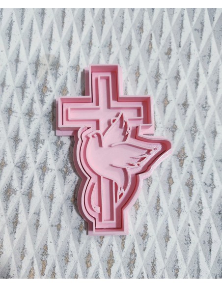 Cortador marcador Cruz Paloma para Galletas