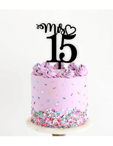 Topper Cake Mis 15