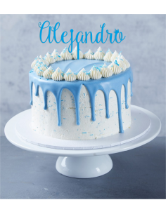 Topper con nombre personalizado