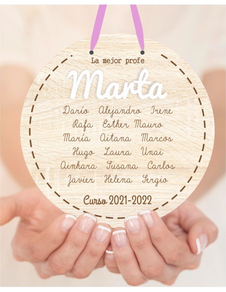 Placa personalizada Profesores