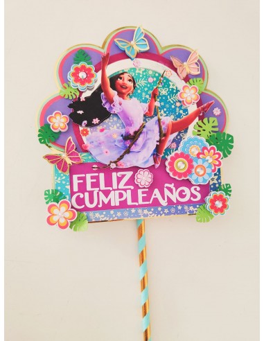 Topper Cake capas Isabella Encanto