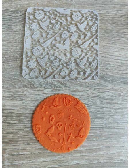 Sello Dibujos Halloween para fondant