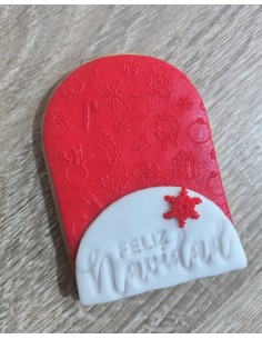 Sello Dibujos Navidad para fondant 2