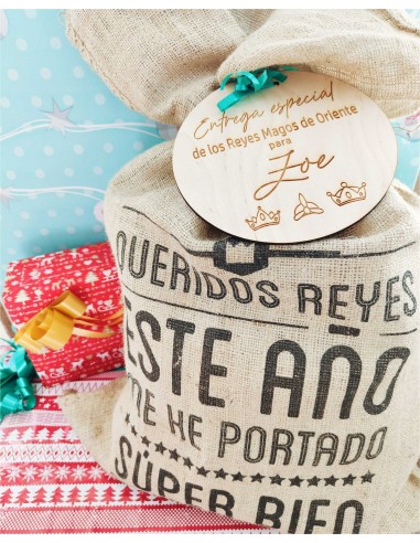 Placa Entrega Especial Reyes Magos